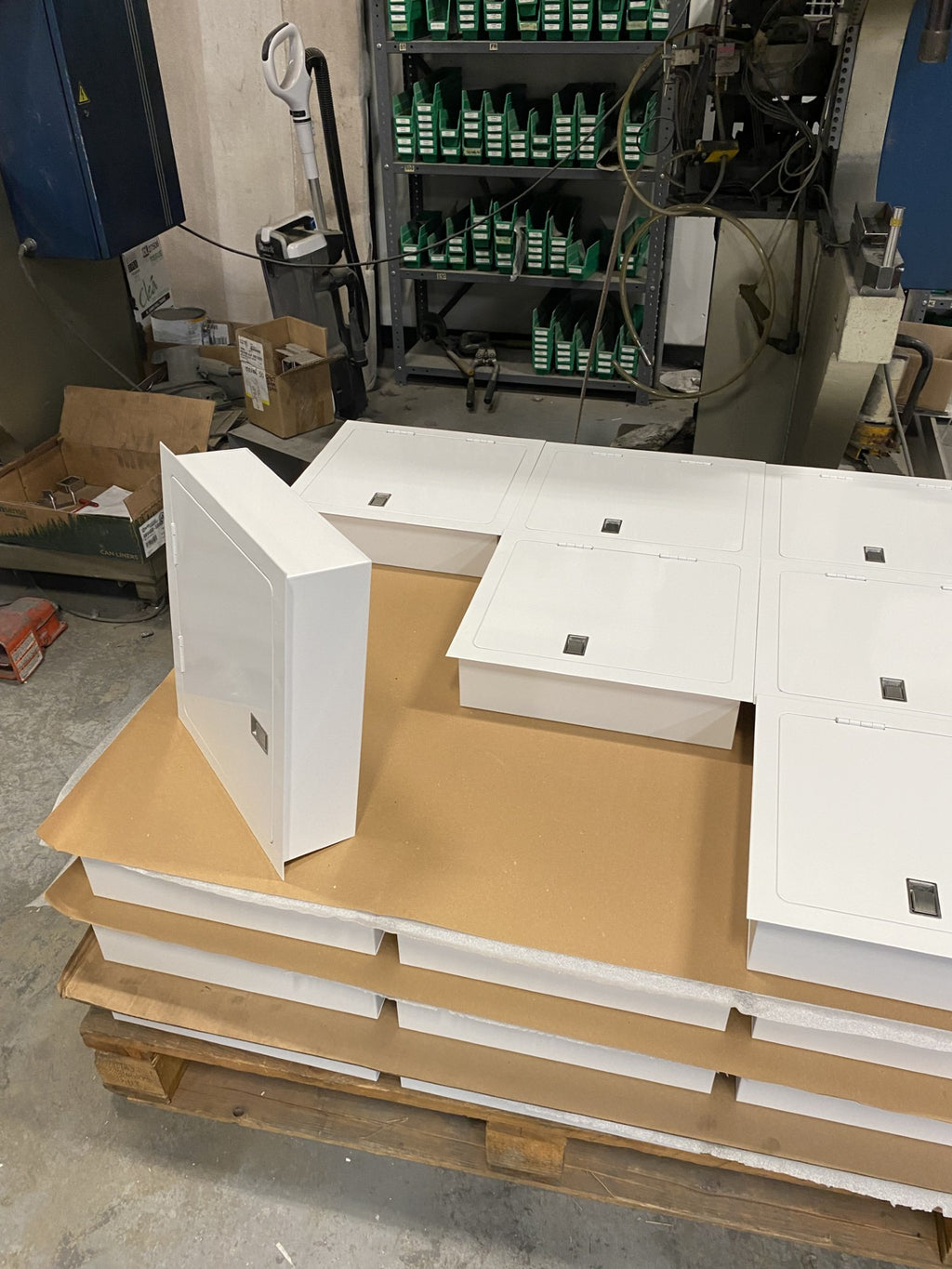 NEMA 1 Hinge Cover Wall Mount Enclosures - Single & Double Door