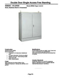 NEMA 3/4/12 Free Standing & Pad Mount Enclosures - Single & Double Door