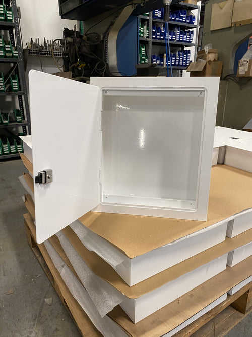 NEMA 1 Hinge Cover Wall Mount Enclosures - Single & Double Door